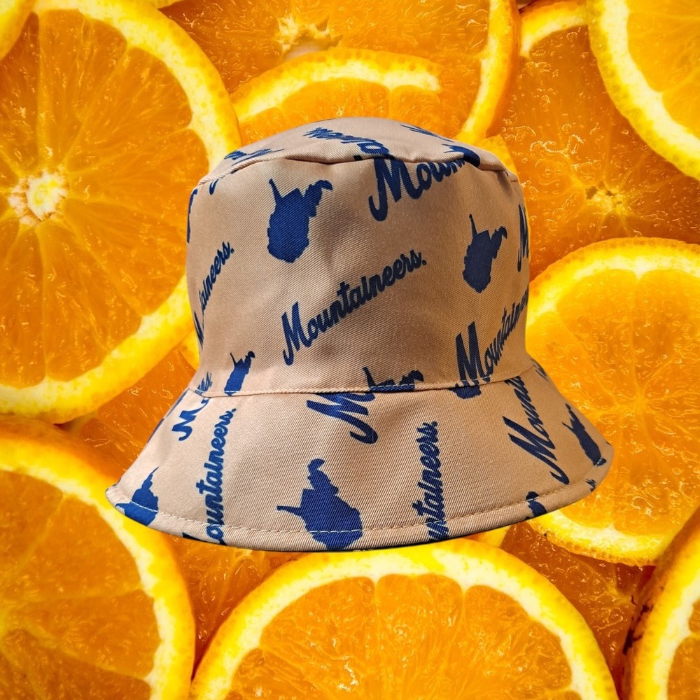 West Virginia Mountaineers Bucket Hat College NCAA WVU